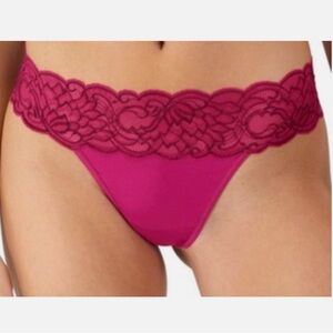 Maidenform Deep Purple Lace Thong